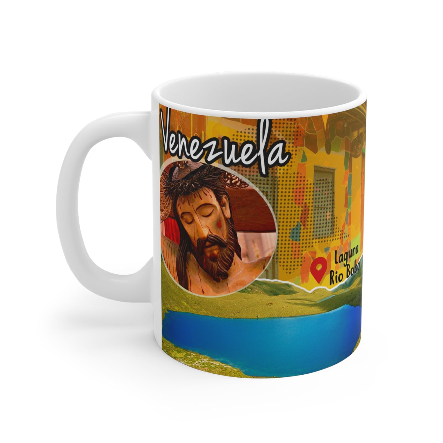 Venezuelan Landscape Mug, 11oz Travel Mug, Coffee Cup, Souvenir Gift, Scenic Keepsake, Nature Lover's Mug, Taza Venezuela
