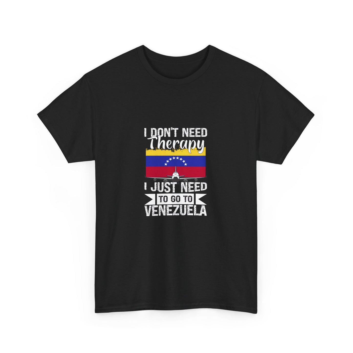 Venezuelan Therapy Unisex Tee, Travel Shirt, Gift for Travelers, Adventure Tee, Vacation T-Shirt