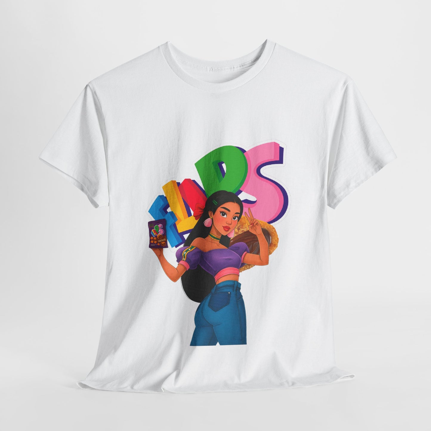 Vibrant Graphic Tee with Colorful Design, Unisex Cotton Shirt for Casual Wear, Street Style Fashion, Unique Gift Idea, Spring/Summer [...]