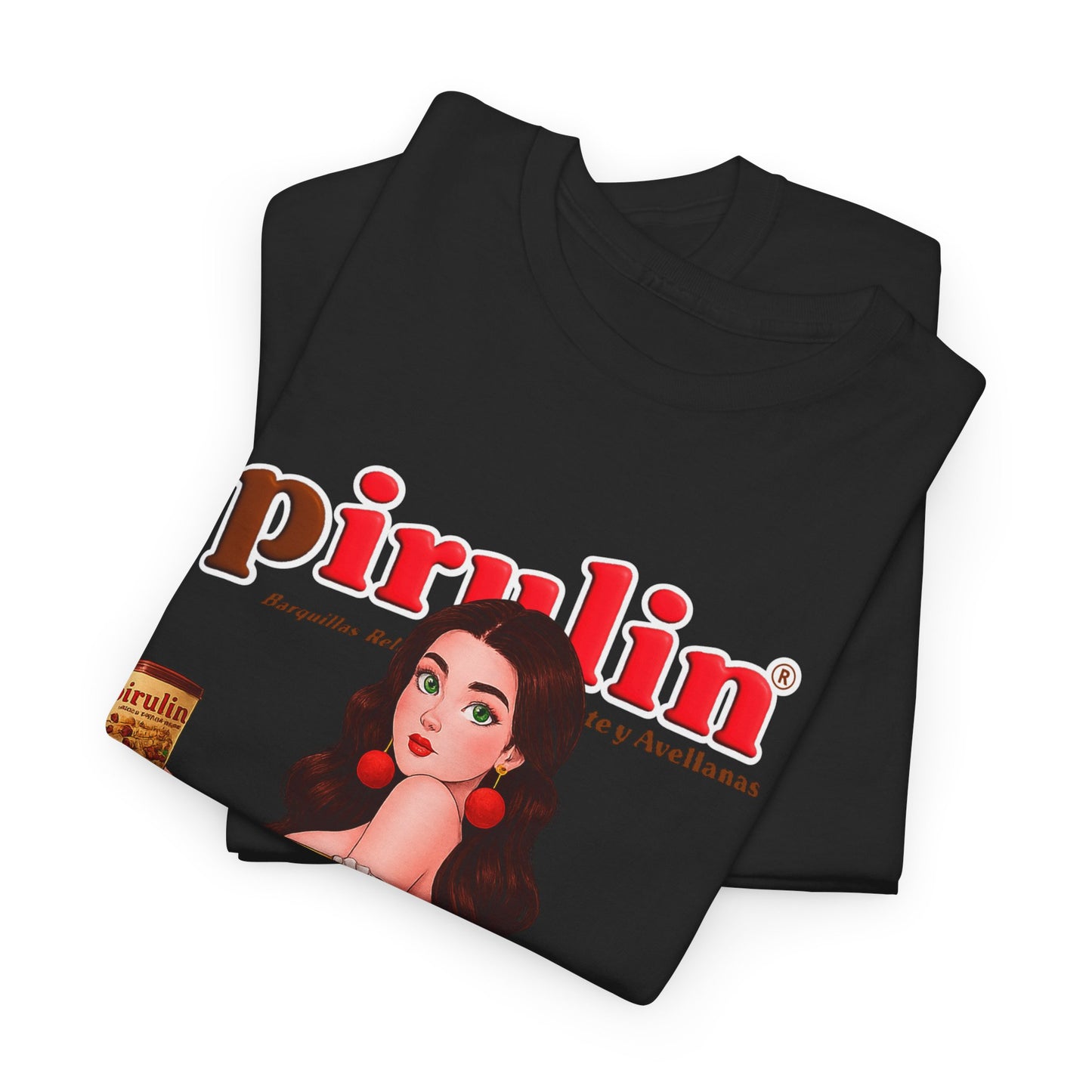 Vintage Style Graphic Tee with Retro Girl Design | Unisex Cotton T-Shirt, Casual Wear, Gift Idea, Summer Fashion, Statement Shirt, Pirulin