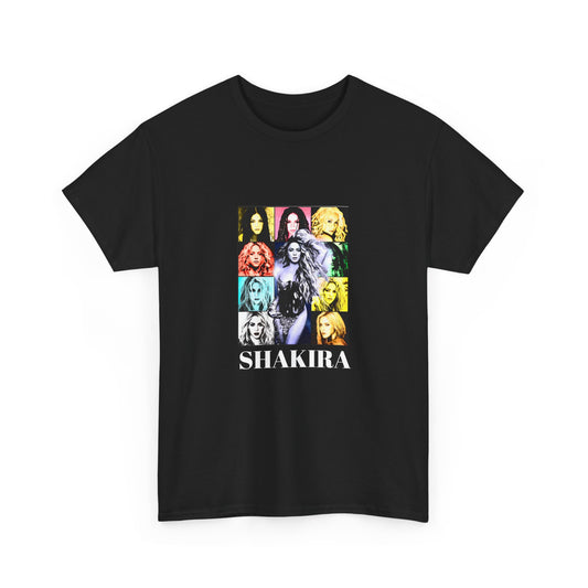 Shakira Graphic Tee, Retro Music Shirt, Unisex Cotton Top, Gift for Fans, Statement Tee, Casual Wear