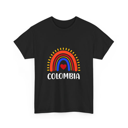 Colombian Girl Design Tee, Camiseta Colombian Girl, T-shirt Colombian, Moda Colombiana