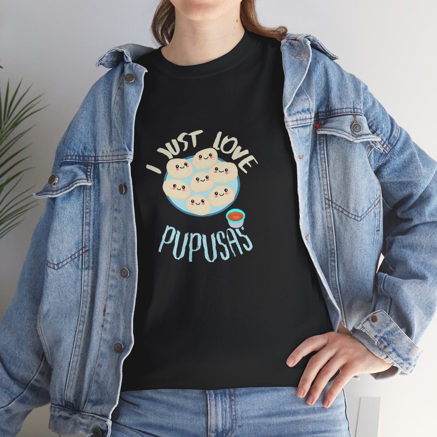 Pupusas Love Tee, Unisex Heavy Cotton Tee, Cute Foodie Shirt, Gift for Food Lovers, Comfortable Everyday Wear, Casual Style, Perfect [...]