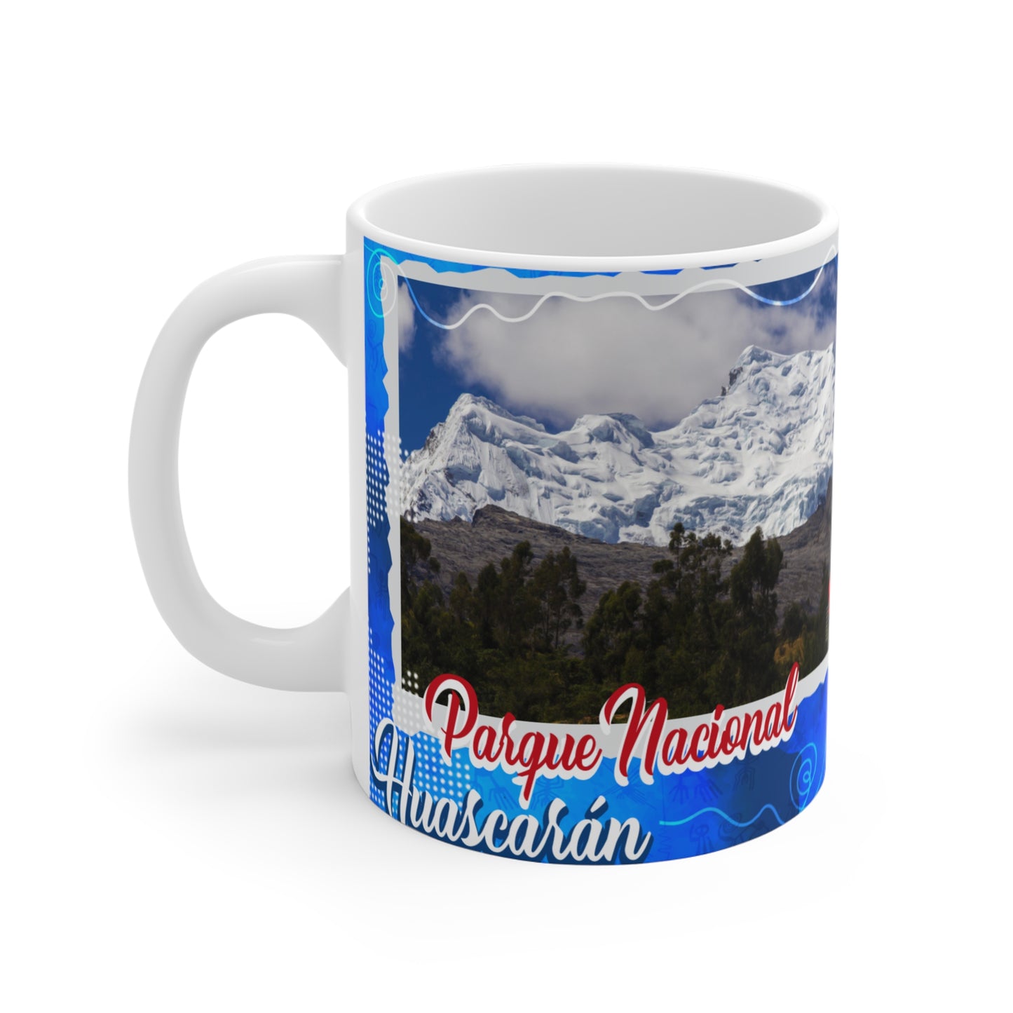 Stunning Huascarán National Park Mug, Perfect for Nature Lovers, Gifts for Travelers, Scenic Coffee Cup, Eco-Friendly Kitchenware, Taza Perú