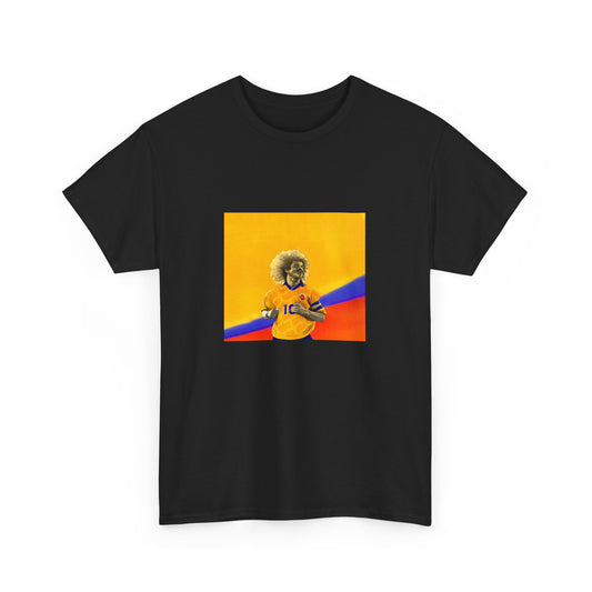 Colombian Football Unisex Tee - Camiseta del Pibe Valderrama