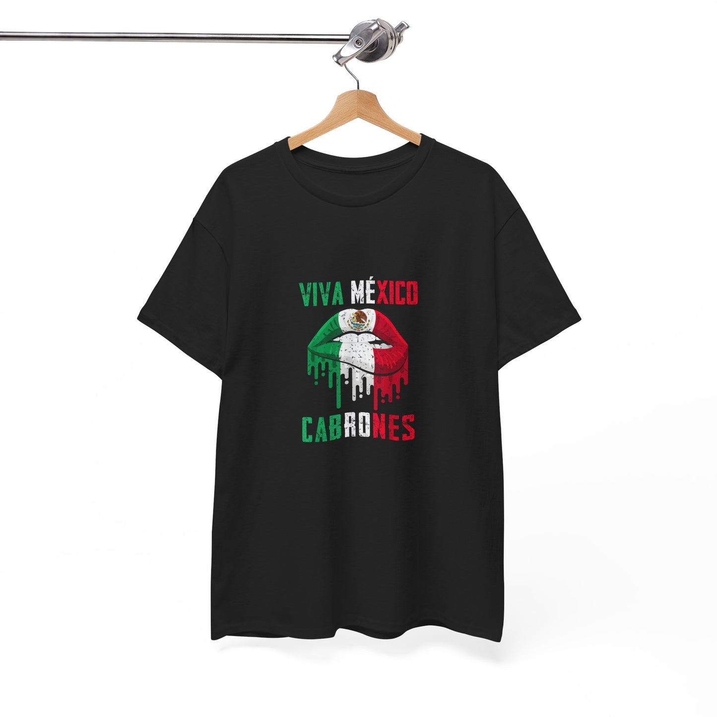 Viva México Cabrones Tee, Unisex Heavy Cotton Shirt, Mexican Pride T-Shirt, Casual Top, Gift for Celebrations