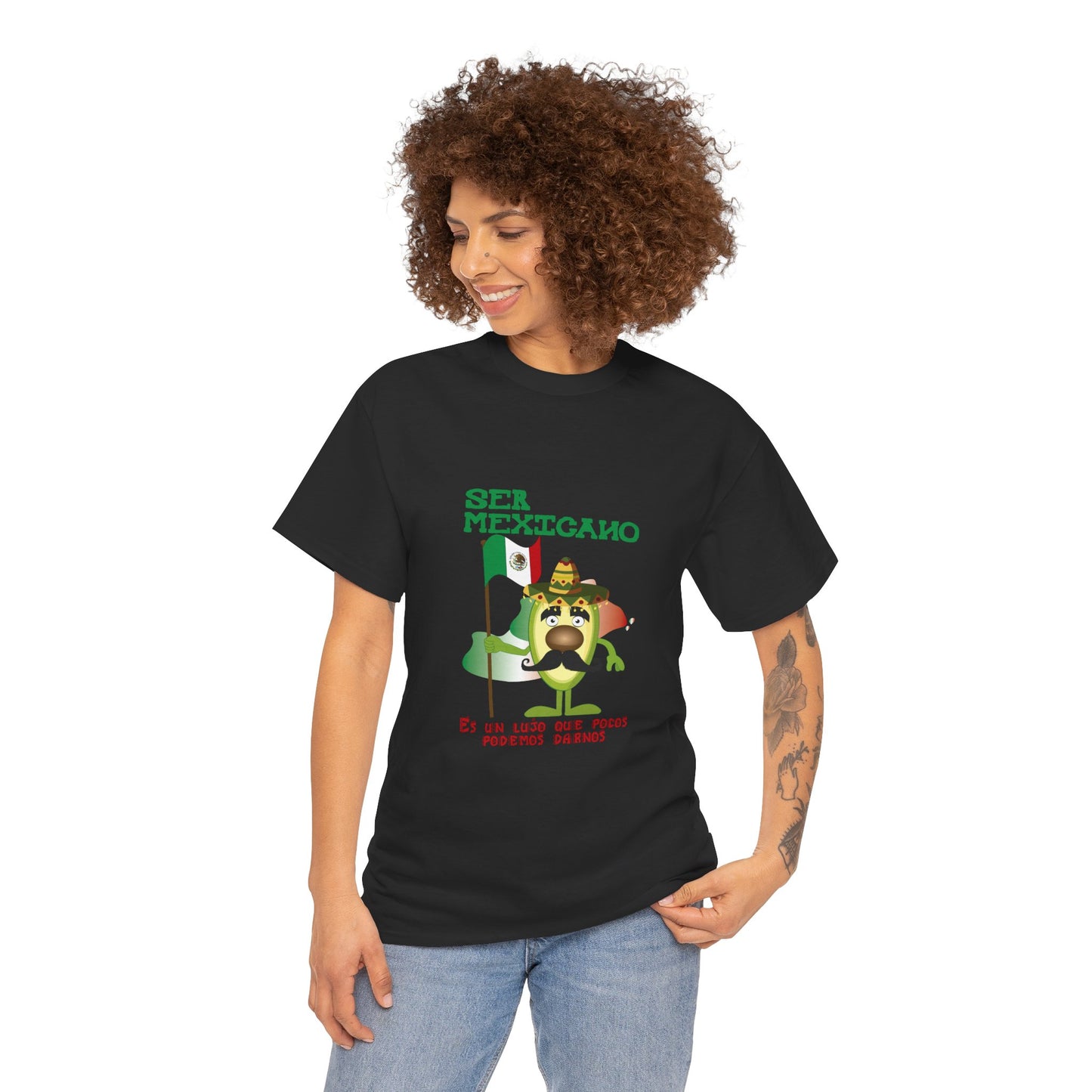 Mexican Heritage Tee, Celebrate Pride, Unisex Cotton T-Shirt, Fun Tees for Friends, Cultural Design, Gift for Heritage Month
