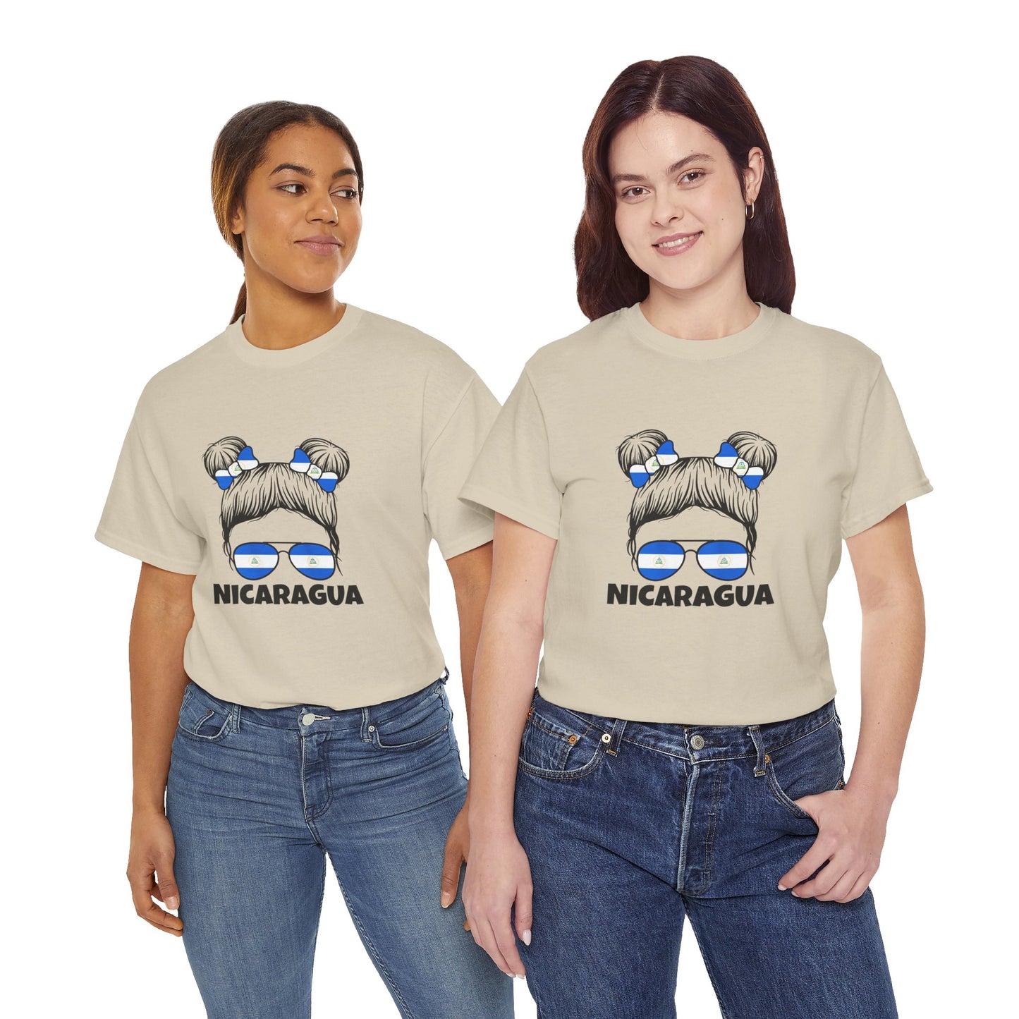 Nicaragua Pride Tee, Unisex Cotton T-Shirt, Summer Festival Shirt, Travel T-Shirt, Gift for Nicaraguan Heritage, Casual Everyday Wear