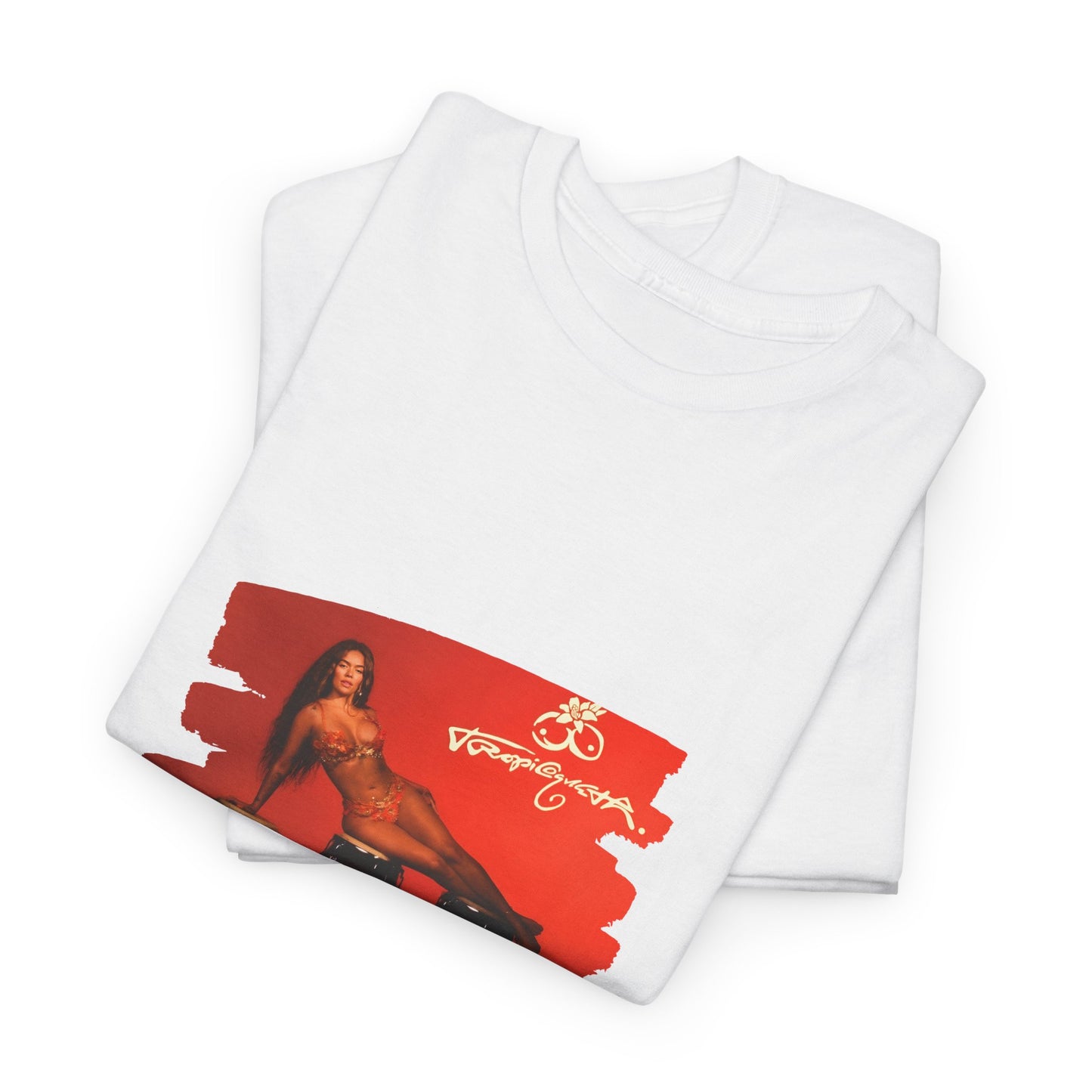 Karol G Unisex Heavy Cotton Tee - Album Tropicoqueta 2025 Camiseta