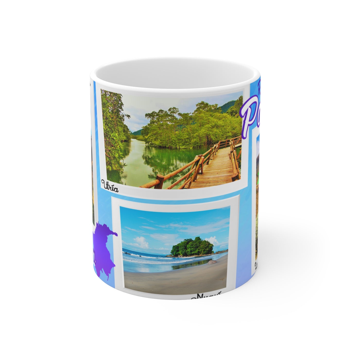 Scenic Travel Mug - Perfect for Adventure Lovers, Travel Enthusiasts, Nature Lovers, Gifts for Friends, Vacation Memories, Pacifico Colombiano