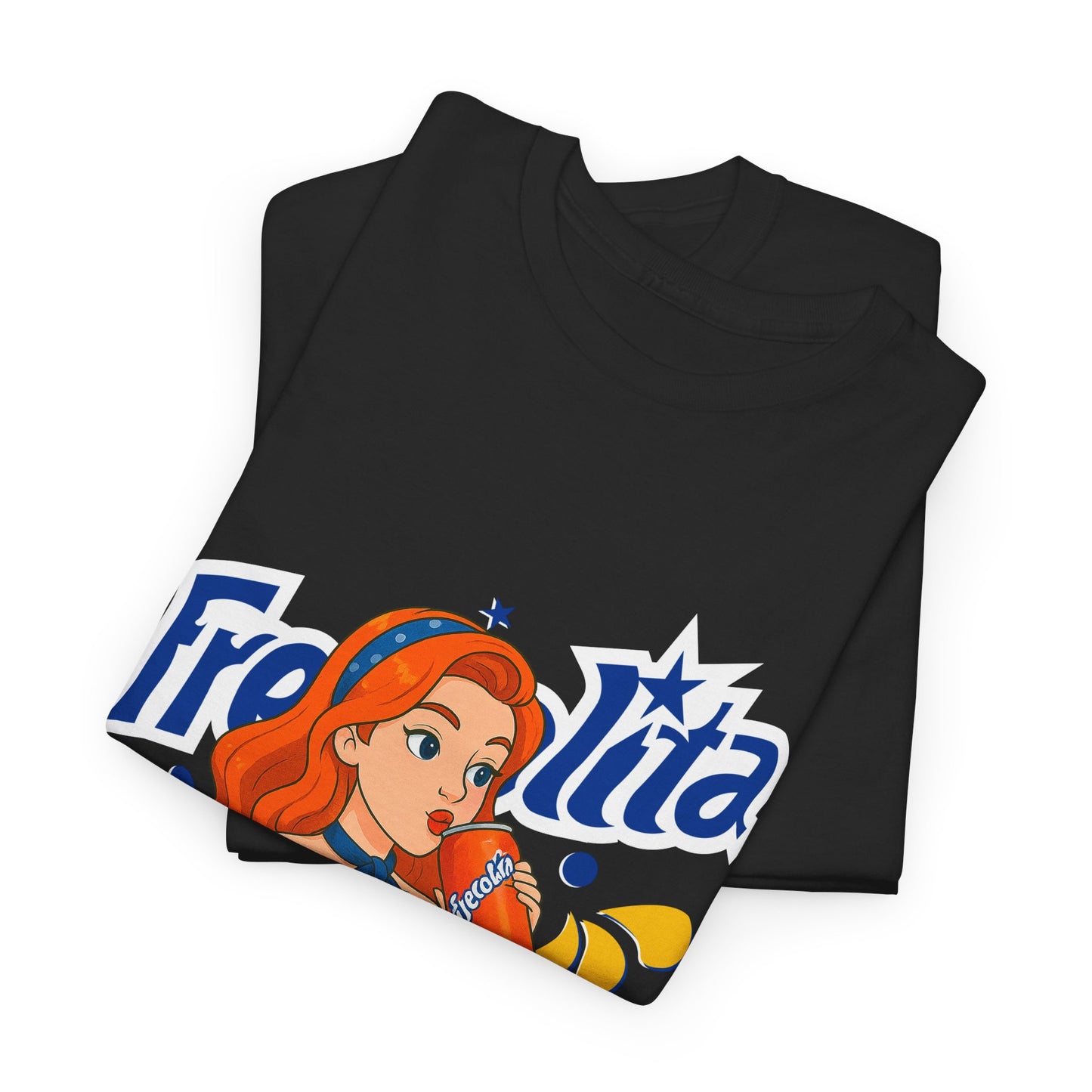 Retro Cartoon Graphic Tee, Fun Weekend Wear, Gift for Her, Nostalgic Style, Perfect for Birthdays, Casual Outfits, Summer Days, Camiseta Venezuela
