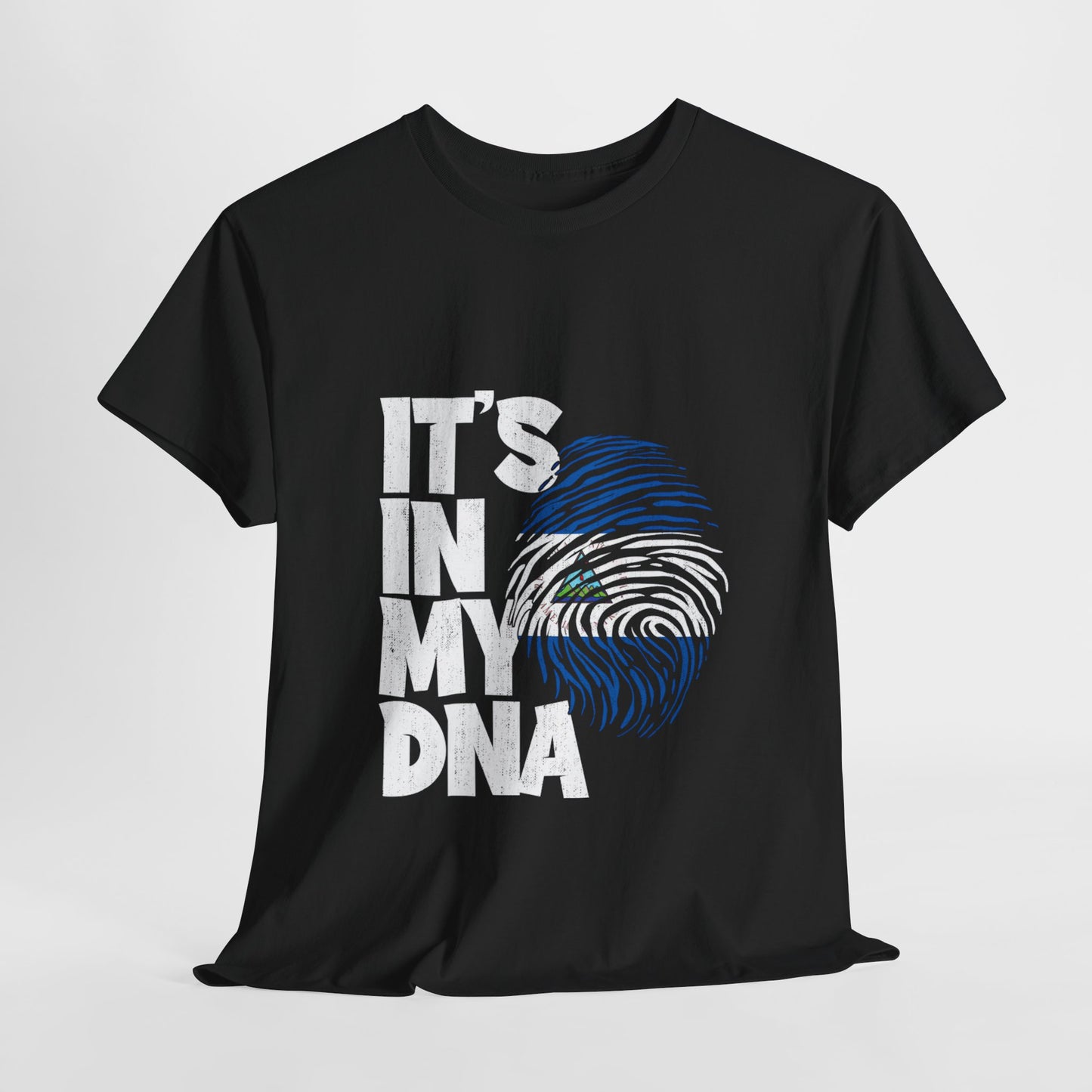 Nicaragua Unisex Heavy Cotton Tee - It's In My DNA Graphic Tee, Casual Wear, Gift for Friends, Family Reunion Shirt, Unique Statement Piece