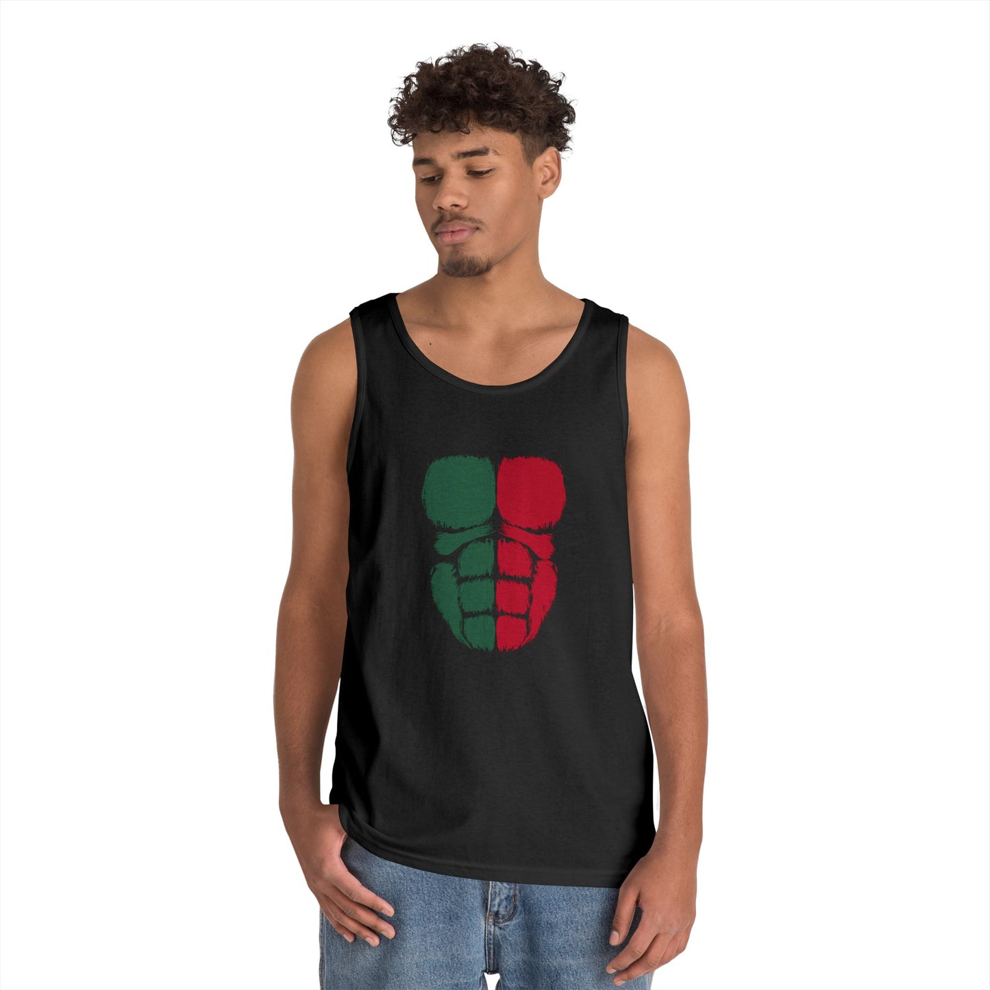 Festive Graphic Tank Top for Fun Celebrations, Unisex Summer Shirt, Party Wear, Gym Outfit, Holiday Gift, Mexican gym