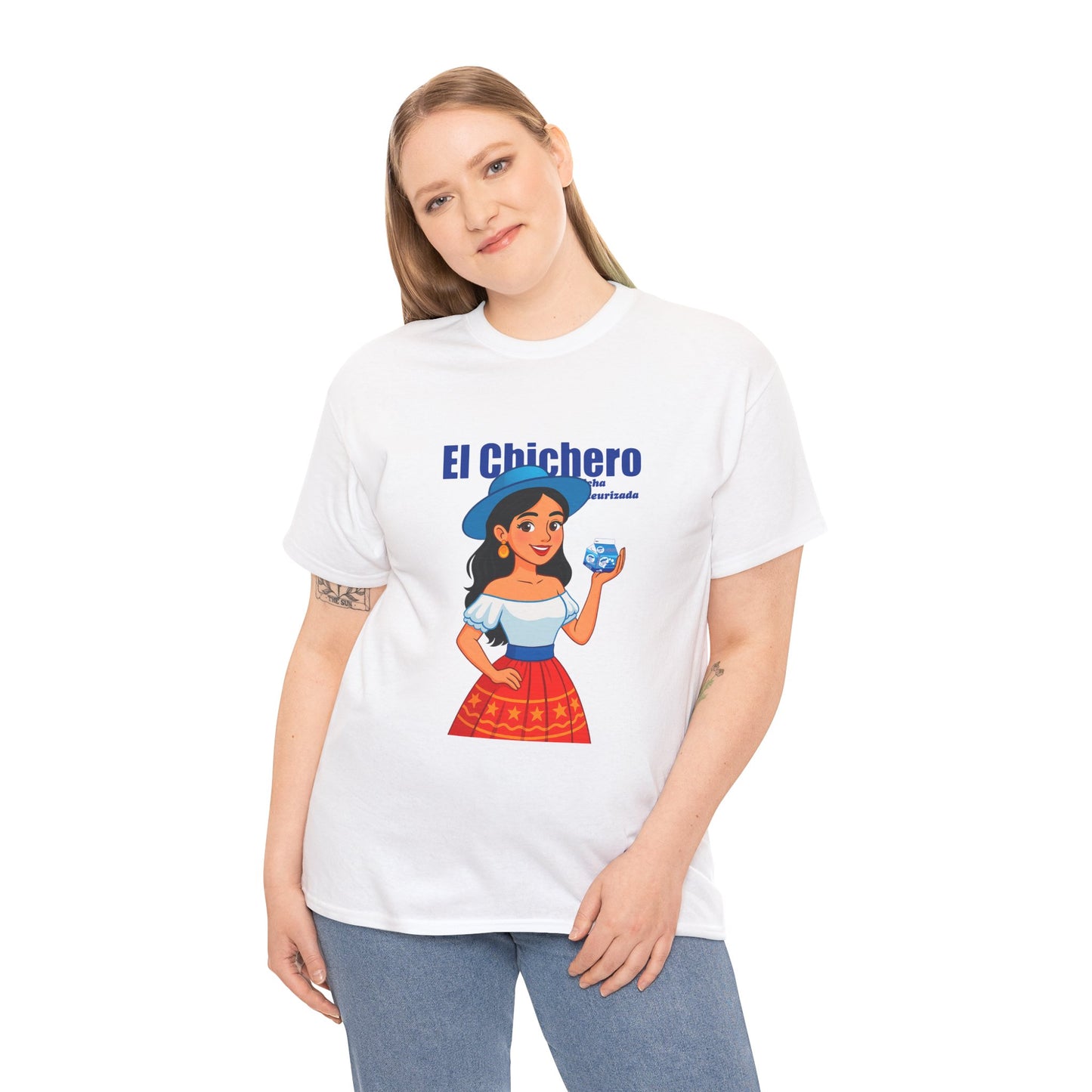 Cultural Graphic Tee - El Chichero Design, Unisex Cotton T-Shirt, Perfect Gift for Heritage Celebrations, Casual Wear, Fiesta Outfits