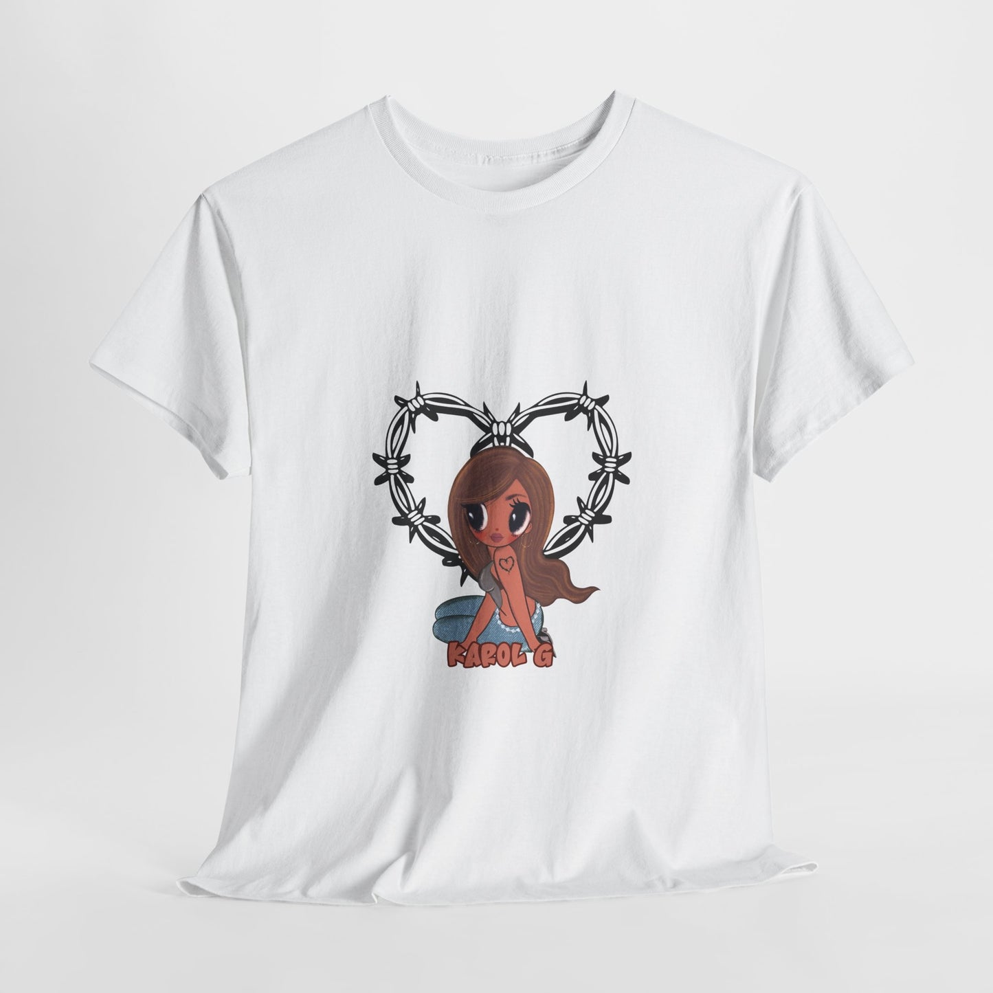 Karol G Unisex Heavy Cotton Tee - Album Tropicoqueta 2025 Camiseta