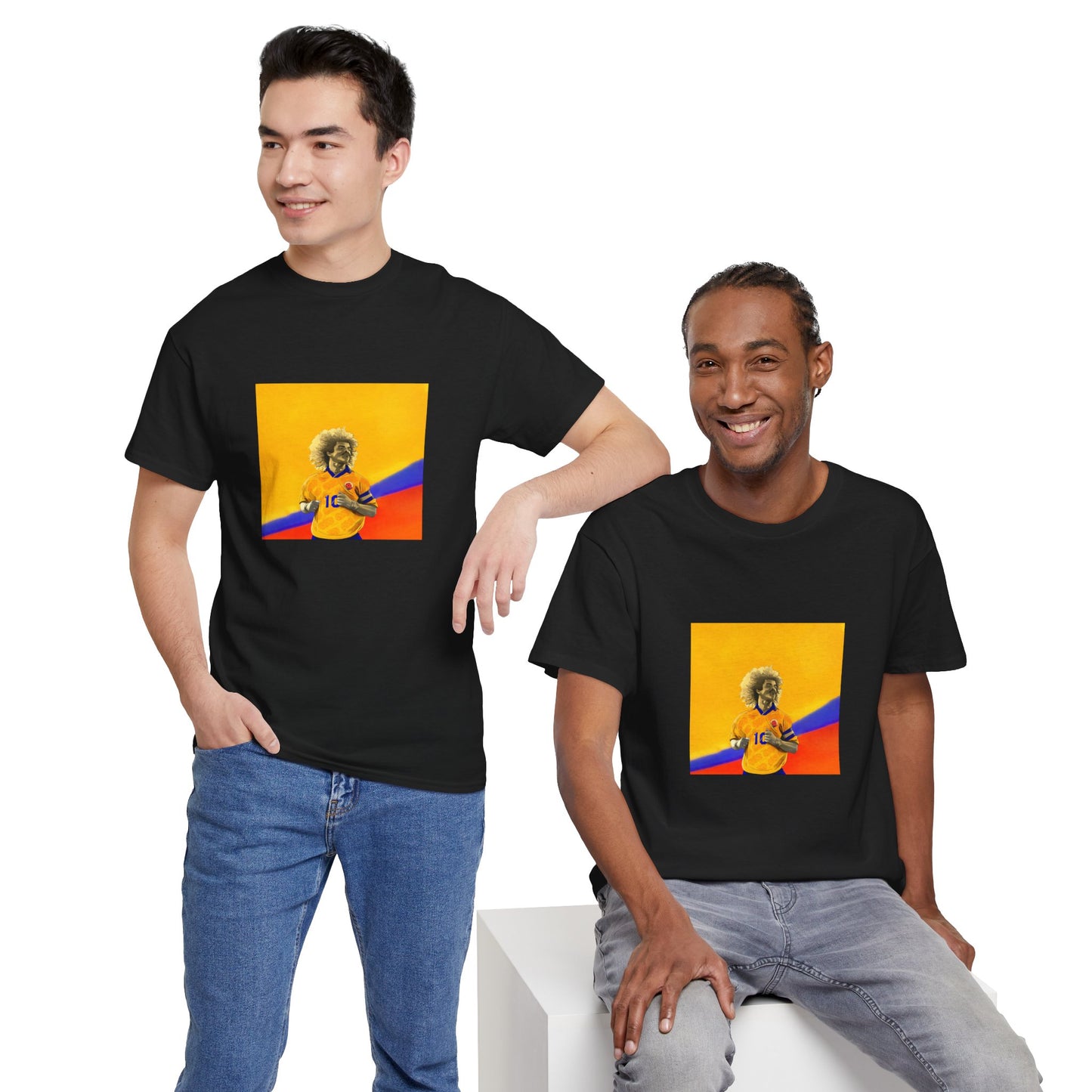 Colombian Football Unisex Tee - Camiseta del Pibe Valderrama