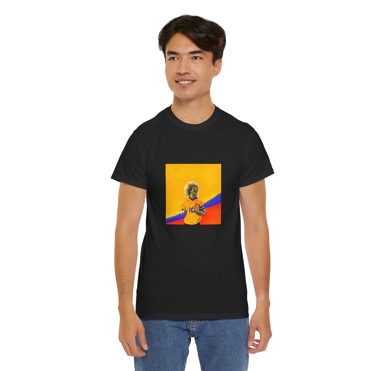 Colombian Football Unisex Tee - Camiseta del Pibe Valderrama