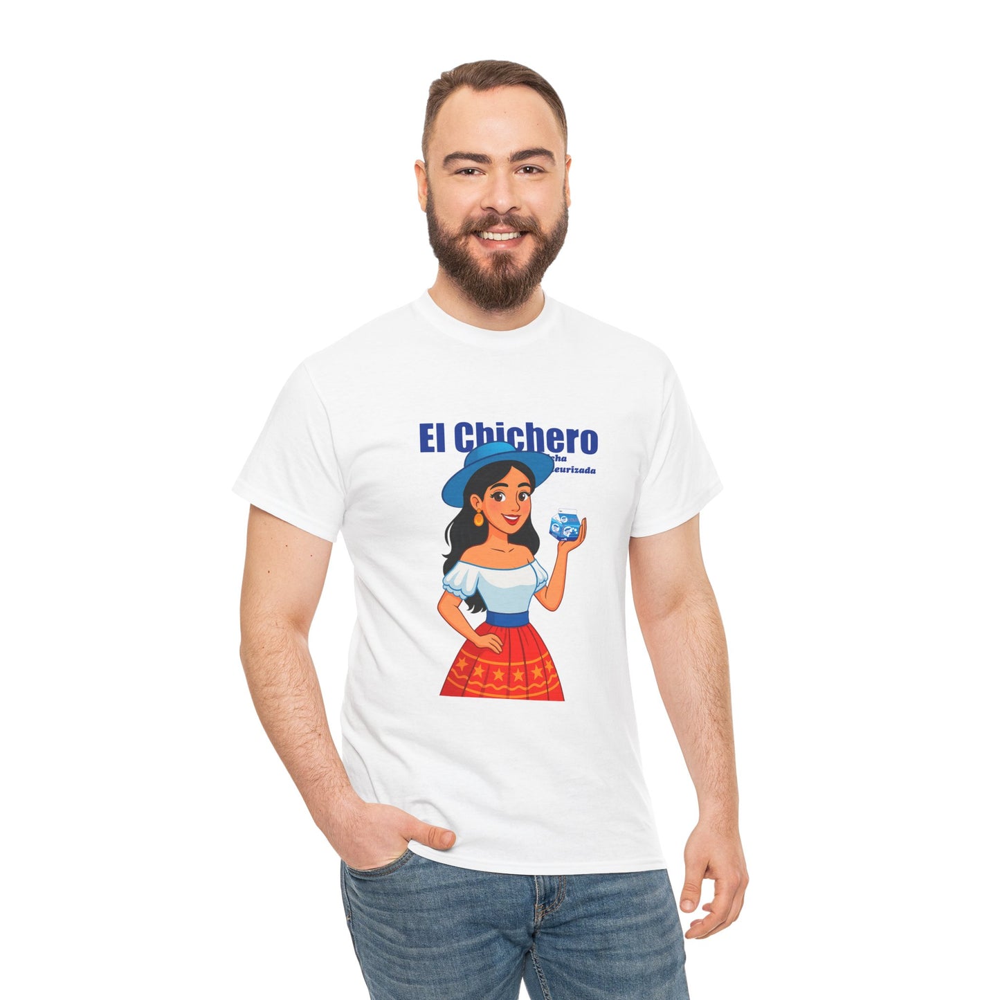 Cultural Graphic Tee - El Chichero Design, Unisex Cotton T-Shirt, Perfect Gift for Heritage Celebrations, Casual Wear, Fiesta Outfits