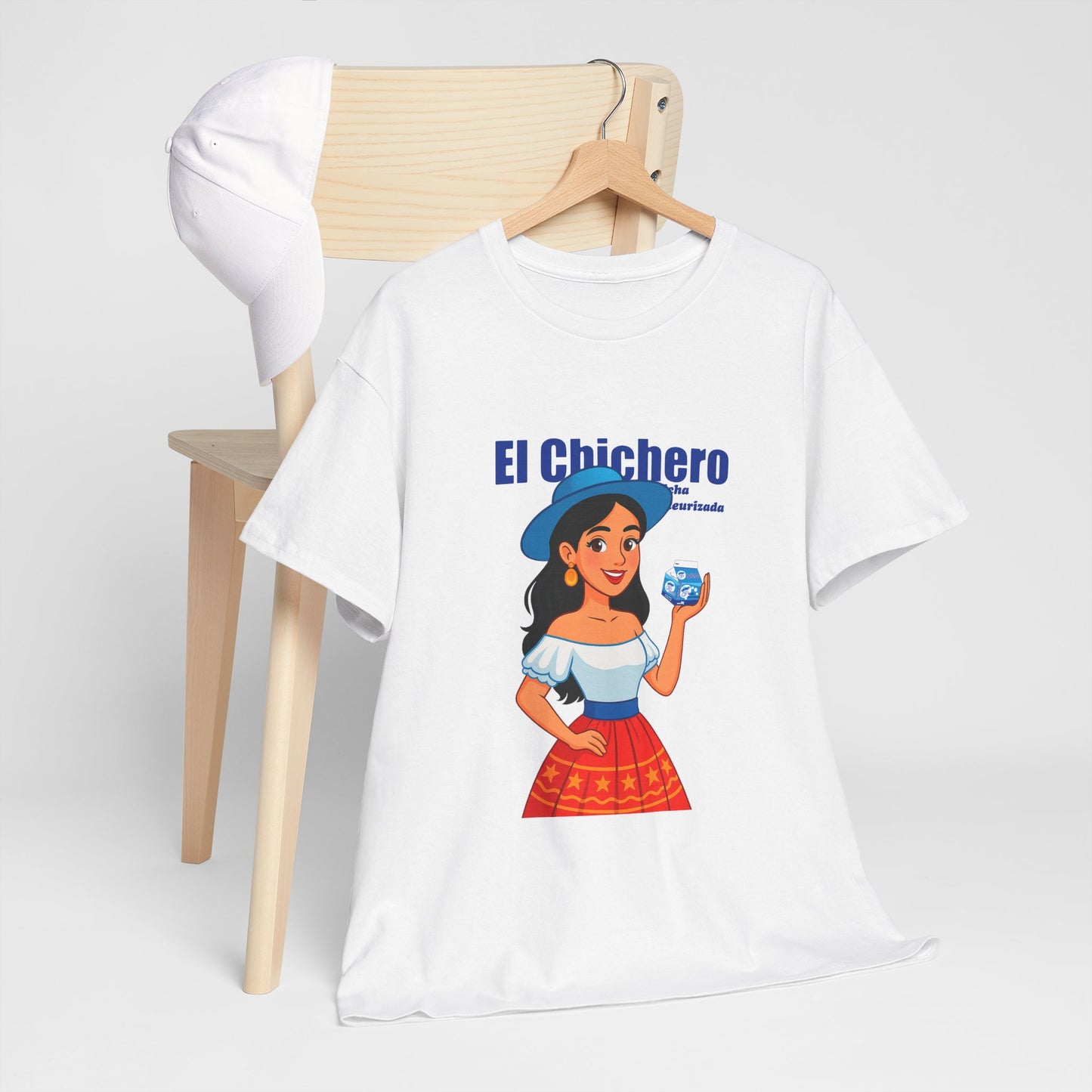 Cultural Graphic Tee - El Chichero Design, Unisex Cotton T-Shirt, Perfect Gift for Heritage Celebrations, Casual Wear, Fiesta Outfits