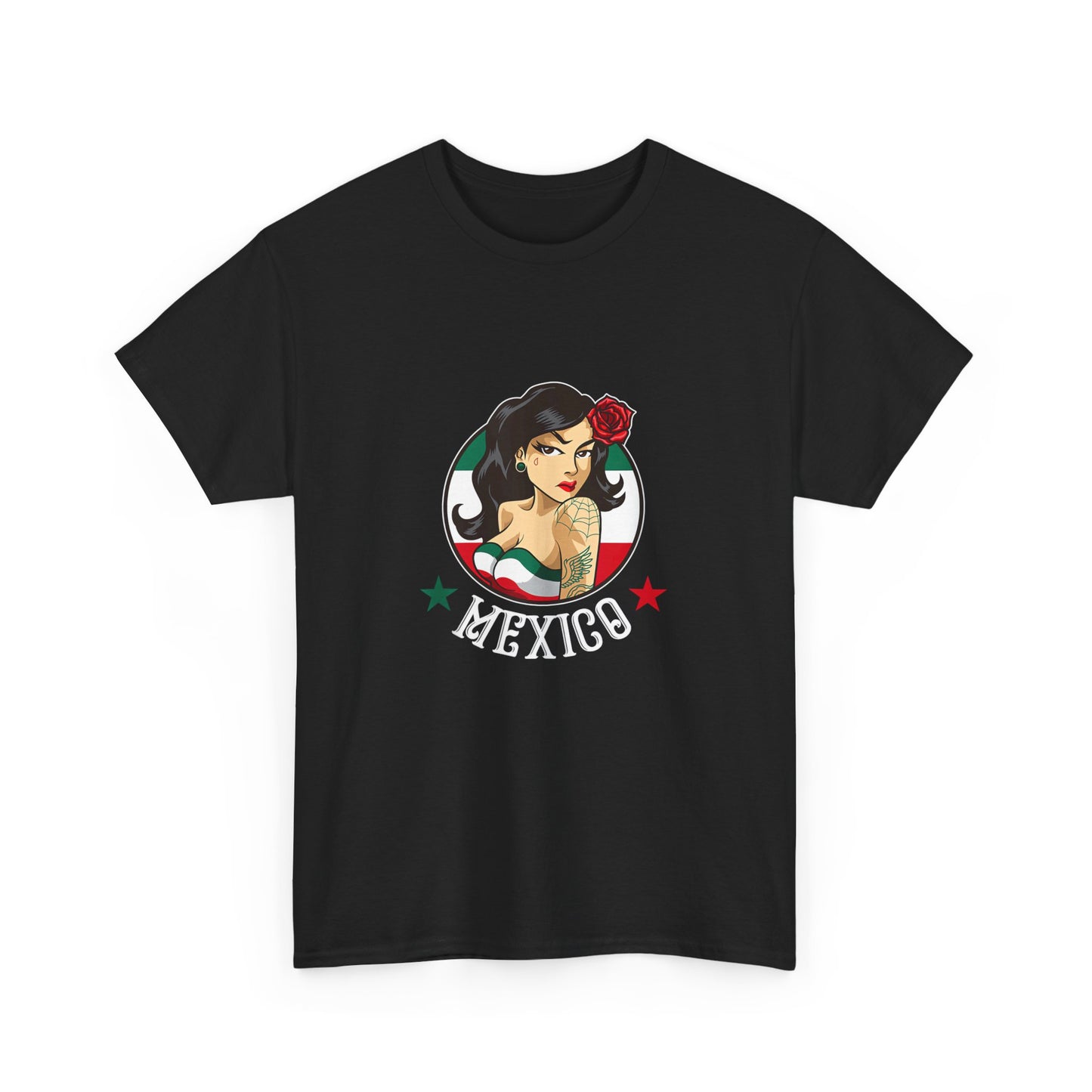 Mexican Heritage Unisex Heavy Cotton Tee, Cultural T-Shirt, Vintage Style Shirt, Ideal for Family Gatherings, Great for Celebrations, [...]