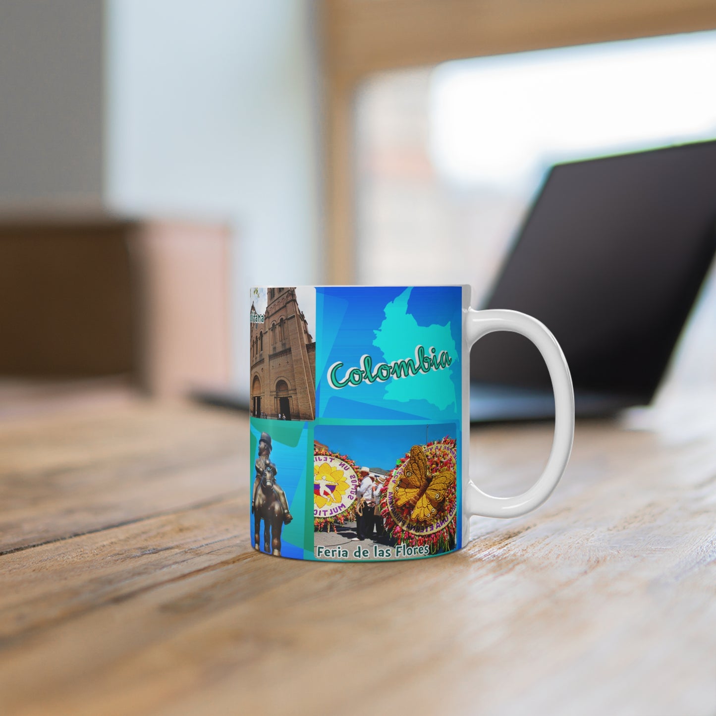 Medellín Adventure Mug | Travel Souvenir, City Lover Gift, Coffee Cup, Home Decor, Unique Collectible, Colombian Coffee