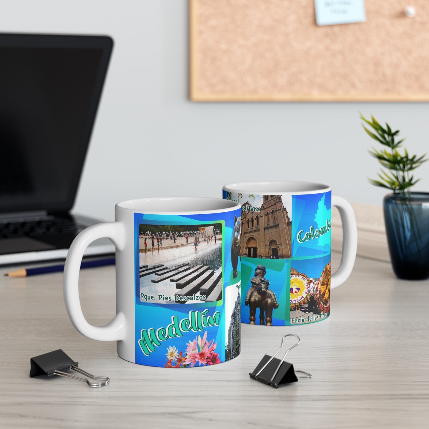 Medellín Adventure Mug | Travel Souvenir, City Lover Gift, Coffee Cup, Home Decor, Unique Collectible, Colombian Coffee