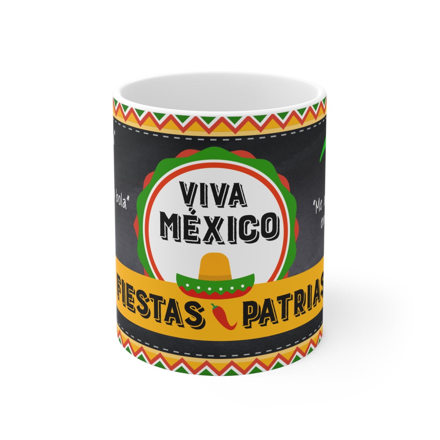 Viva México Fiesta Mug - Celebrate Mexican Independence, Festive Drinkware, Unique Gift, Cultural Celebration, Party Essentials