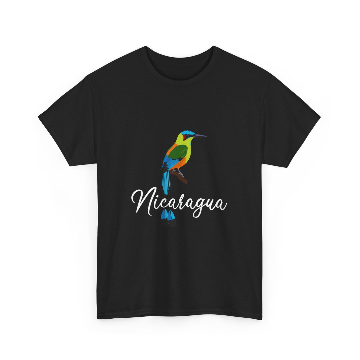 Vibrant Nicaragua Bird Tee, Nature Lover Shirt, Travel T-Shirt, Unisex Graphic Tee, Eco-Conscious Style