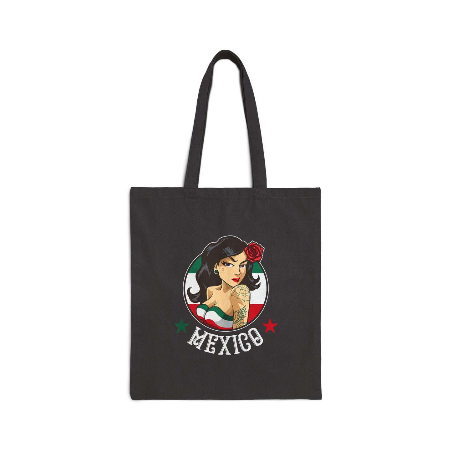 Mexico Tote Bag, Vibrant Mexican Art, Eco-Friendly Shopping Bag, Fashionable Gift, Travel Tote, Latina Culture