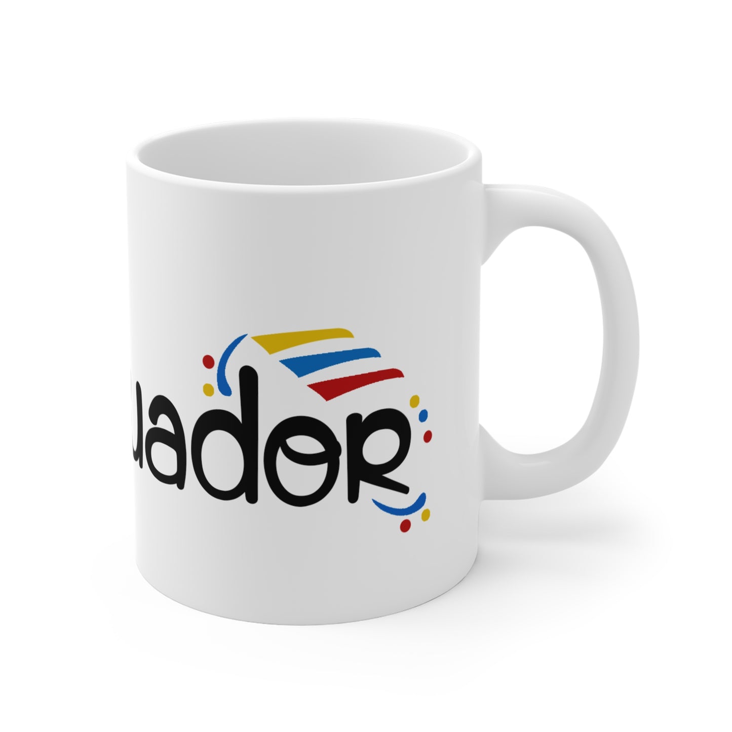 Ecuador Love Mug - 11oz, Travel Gift, Souvenir Cup, Coffee Lover's Item, Unique Gift for Her, Ecuadorian Pride, Taza Ecuador