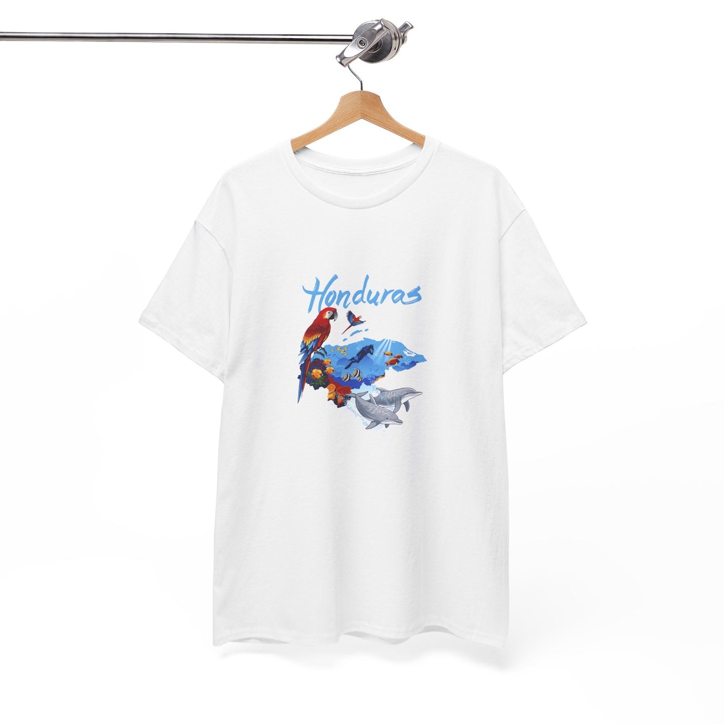 T-Shirt with Honduras Design, Tropical Travel Tee, Eco-friendly Cotton T-Shirt, Summer Vibe Apparel, Vacation Souvenir Shirt, Gift for [...]