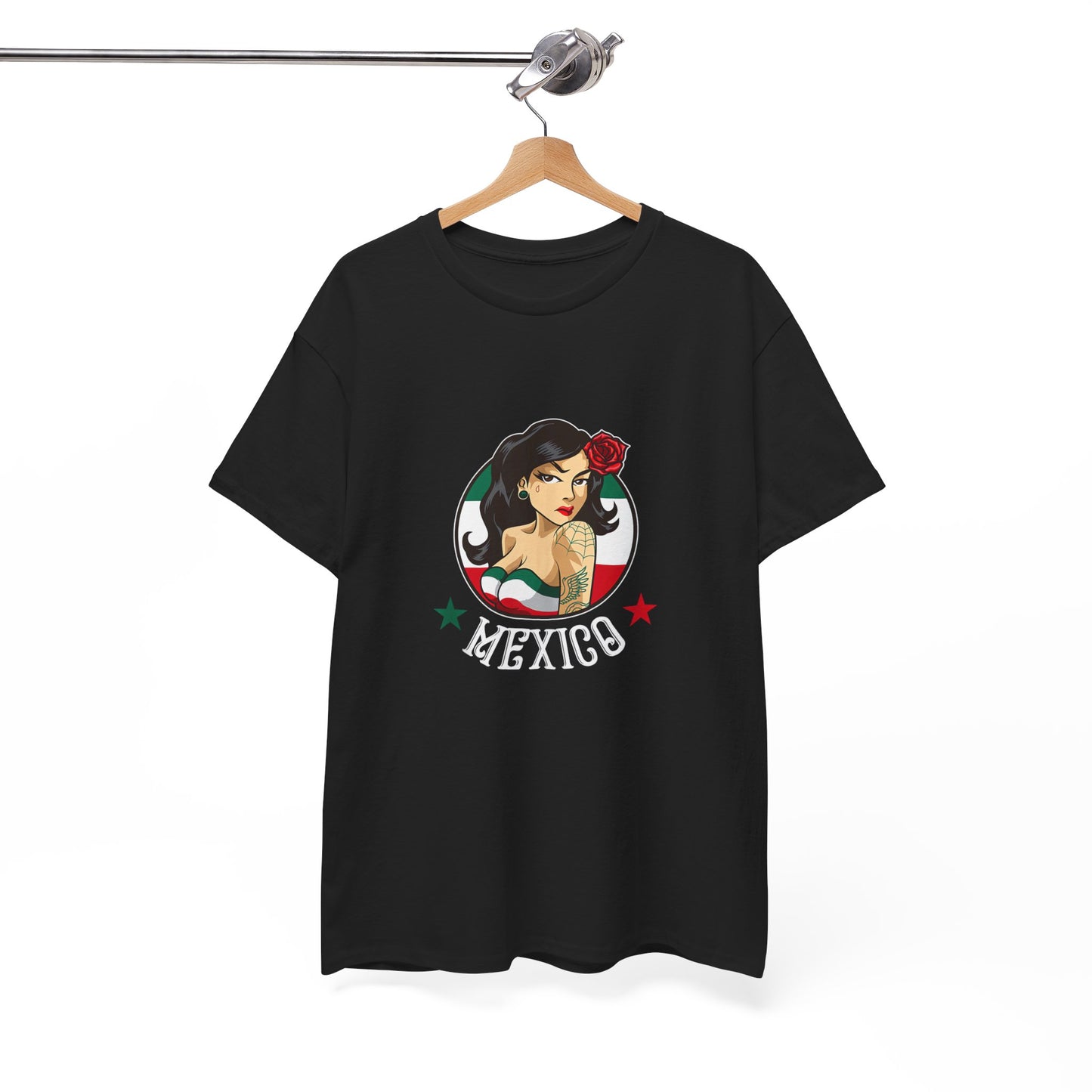 Mexican Heritage Unisex Heavy Cotton Tee, Cultural T-Shirt, Vintage Style Shirt, Ideal for Family Gatherings, Great for Celebrations, [...]