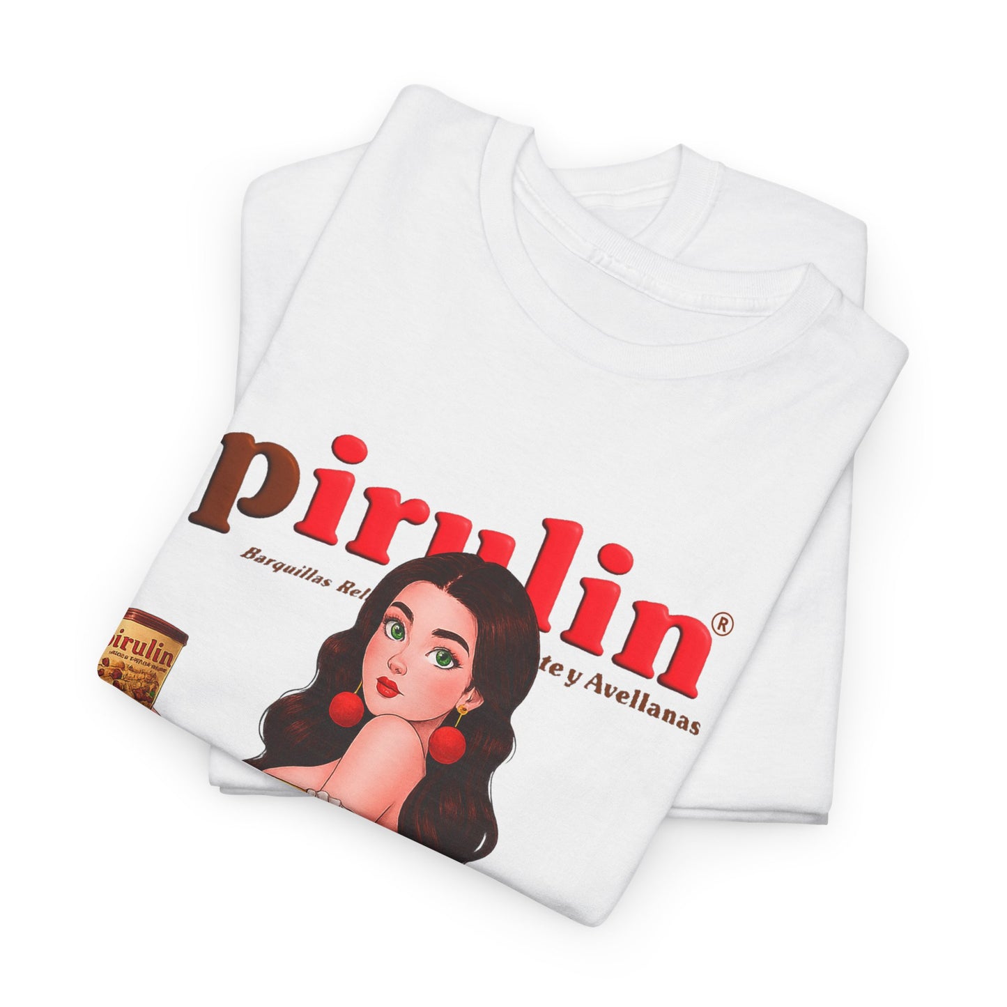 Vintage Style Graphic Tee with Retro Girl Design | Unisex Cotton T-Shirt, Casual Wear, Gift Idea, Summer Fashion, Statement Shirt, Pirulin