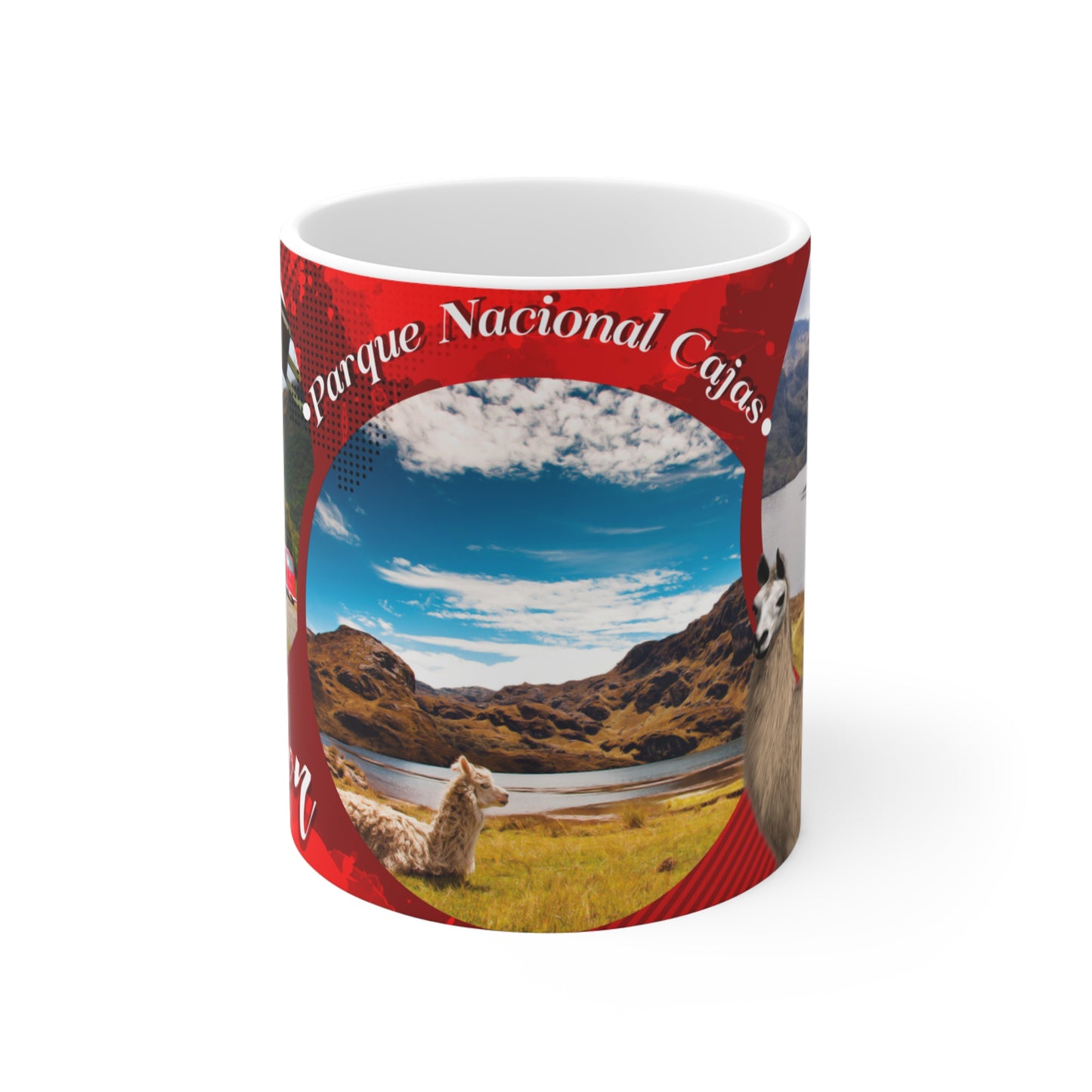 Ecuador Thematic Travel Mug - Scenic Souvenir Coffee Cup, Perfect Gift for Travelers, Nature Lovers, or as a Unique Keepsake, Taza Ecuador