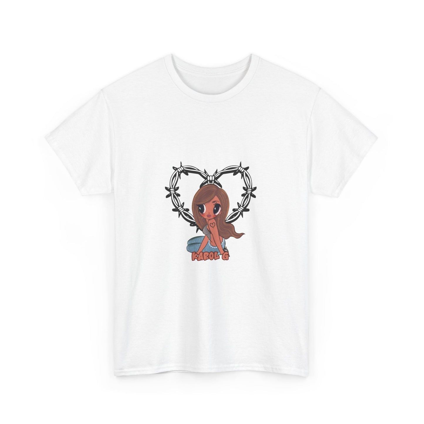 Karol G Unisex Heavy Cotton Tee - Album Tropicoqueta 2025 Camiseta