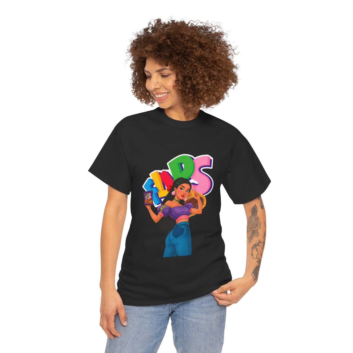 Vibrant Graphic Tee with Colorful Design, Unisex Cotton Shirt for Casual Wear, Street Style Fashion, Unique Gift Idea, Spring/Summer [...]