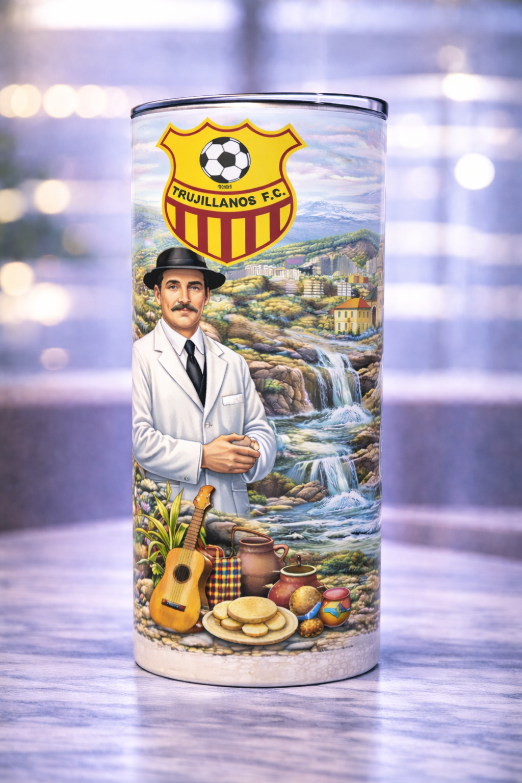 Venezuela 20 oz Tumbler | Vaso Térmico de Acero Inoxidable | Venezuelan Pride | Trujillo Venezuela